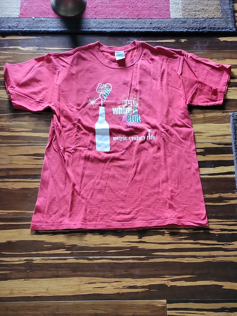 Red Graphic T-Shirt - Metric Century Ride